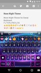 Neon Night Emoji Keyboard Skin Bild 6