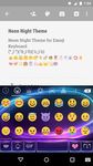 Neon Night Emoji Keyboard Skin Bild 5