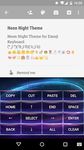 Neon Night Emoji Keyboard Skin Bild 4