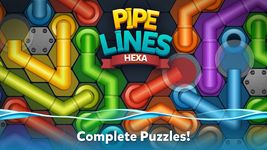 Screenshot 13 di Pipe Lines : Hexa apk