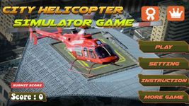 Gambar City Helicopter Simulator Game 9