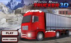 Картинка 12 Зимняя дорога Truck 3D