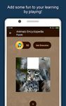 animaux Encyclopédie capture d'écran apk 