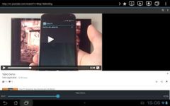 Tubio - ウェブ動画をTVへ流そう のスクリーンショットapk 