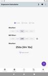 Calculatrice d'Exposition capture d'écran apk 8