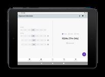 Calculatrice d'Exposition capture d'écran apk 3