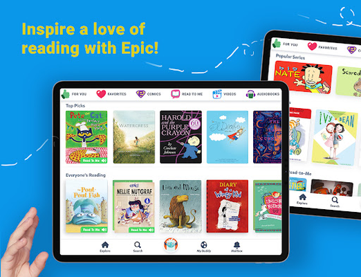 epic books for kids promo code