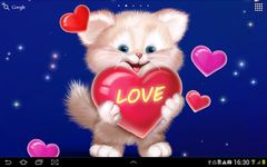 Cute Cat Live Wallpaper Screenshot APK 