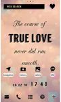 Cute Theme-True Love Poem- Screenshot APK 3