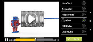 Скриншот 10 APK-версии Video Voice Changer FX