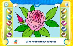 Color by Numbers - Flowers screenshot apk 9