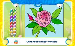 Color by Numbers - Flowers screenshot apk 2