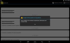 Matemáticas Ecuaciones captura de pantalla apk 
