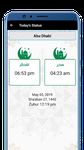 Captură de ecran Qibla și timp de rugăciune apk 2