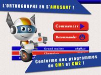 Orthographe - Francais CM1&CM2 capture d'écran apk 4