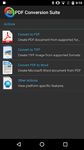 Screenshot 3 di PDF Conversion Suite apk