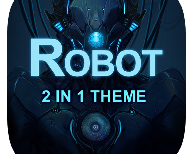 Free Robot 2 In 1 Theme Apk Free Download App For Android - roblox madara theme