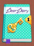 Dear Diary - Journal Intime capture d'écran apk 