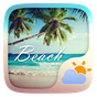 Beach GO Weather Widget Theme apk icon