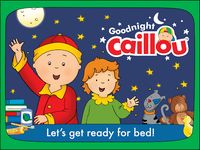 Goodnight Caillou screenshot APK 3