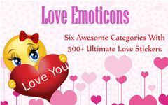 Love Emoticons ảnh màn hình apk 