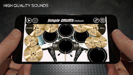 Скриншот 4 APK-версии Simple Drums Deluxe