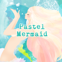 Androidの マーメイド壁紙 パステルカラーの人魚姫 アプリ