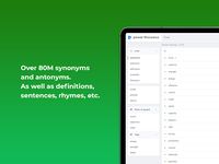 Captură de ecran Power Thesaurus apk 