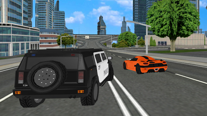 pc games where you drive a police car