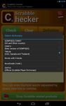 Screenshot  di Scrabble Checker apk