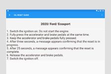 Screenshot 11 di Reset Oil Service apk