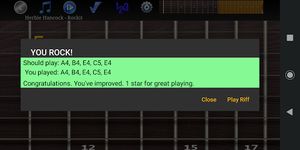 Captura de tela do apk Guitarra Riff Pro 18