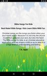 Bible Songs For Kids zrzut z ekranu apk 1