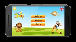 Скриншот 2 APK-версии Обучающие игры Алфавит и Цифры