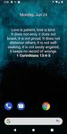 Screenshot 2 di Bible verse of the day apk