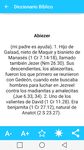 Diccionario Biblico en Español captura de pantalla apk 12