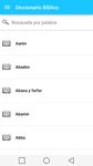 Diccionario Biblico en Español captura de pantalla apk 18