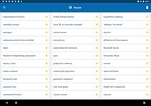 Tangkap skrin apk Oxford Mathematics Dictionary 7