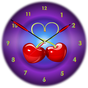 Biểu tượng apk Love Clock Live Wallpaper