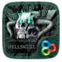 Apk Hell Skull GO Launcher Theme