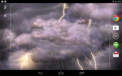 Captura de tela do apk Thunderstorm Live Wallpaper 2