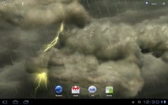 Captura de tela do apk Thunderstorm Live Wallpaper 