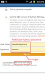 OWM for Outlook Email OWA capture d'écran apk 2