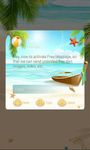 (FREE) GO SMS SUMMER THEME captura de pantalla apk 1