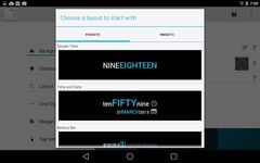 Screenshot 3 di Minimalistic Text: Widgets apk