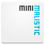 Ikon Minimalistic Text: Widgets
