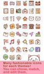 Captură de ecran Cute Theme-Kitty Face- apk 1