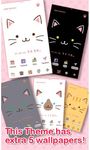 Tangkapan layar apk Cute Theme-Kitty Face- 