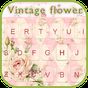 Vintage Flower Keyboard Theme