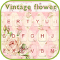 Vintage Flower Keyboard Theme 아이콘